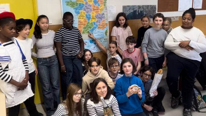 Le groupe 5 des 5e - Graines d'acteurs !